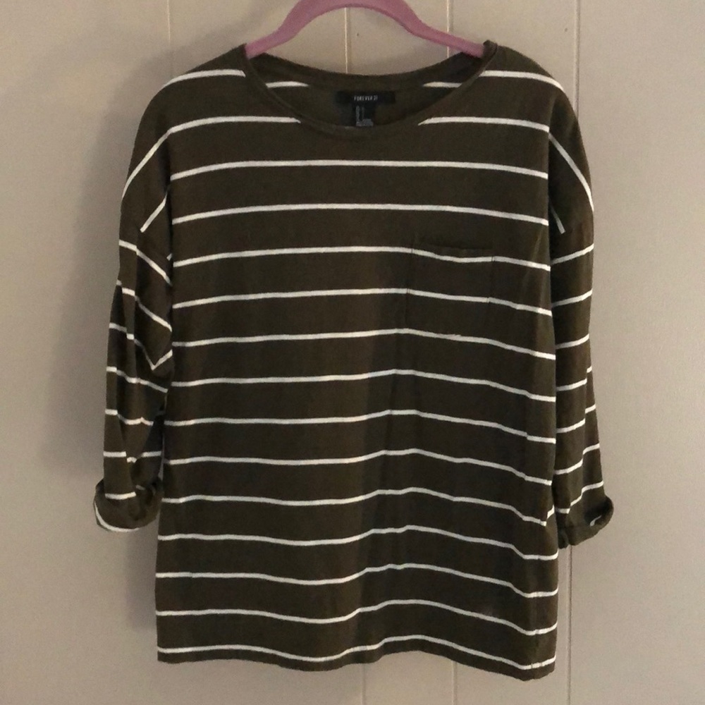 Forever 21 striped shirt